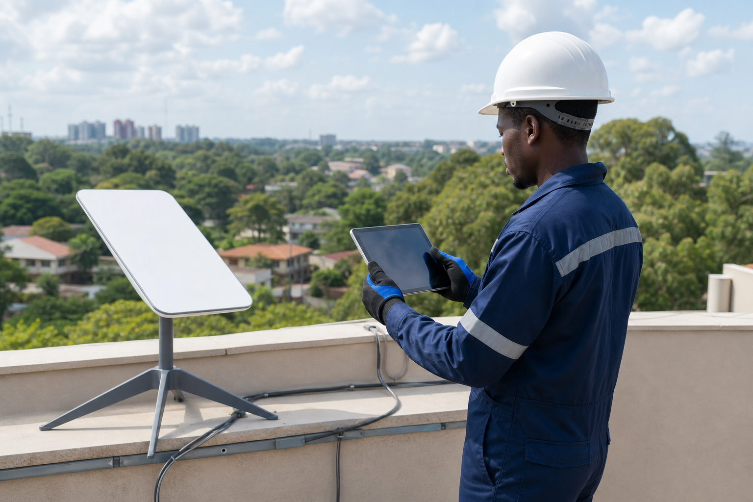 Starlink Kenya rural business satellite internet site