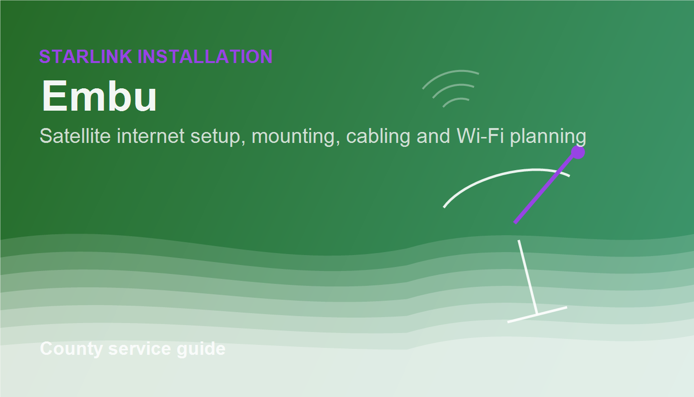 Starlink Installation in Embu service image
