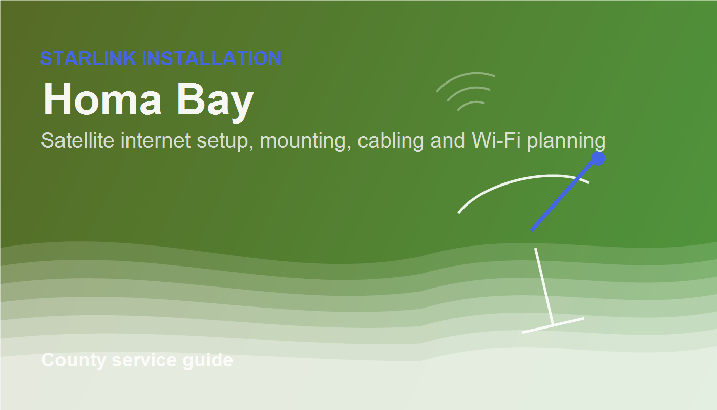 Starlink Installation in Homa Bay service image