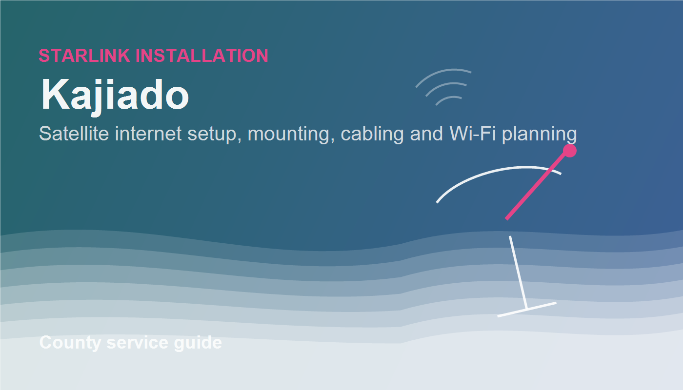 Starlink Installation in Kajiado service image