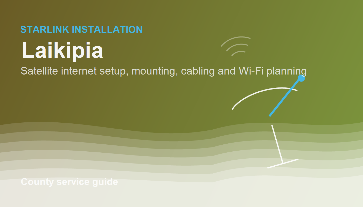 Starlink Installation in Laikipia service image