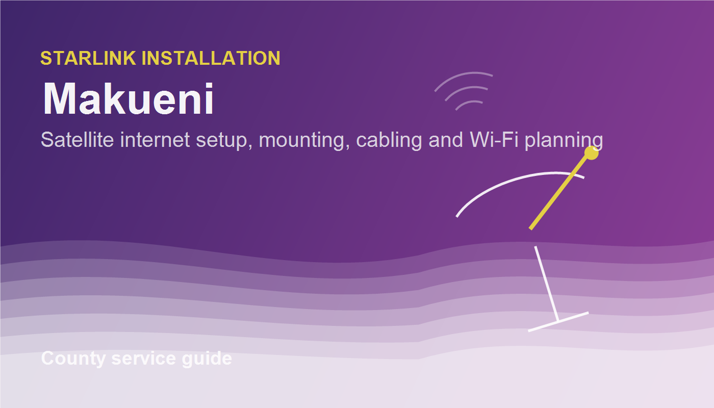 Starlink Installation in Makueni service image