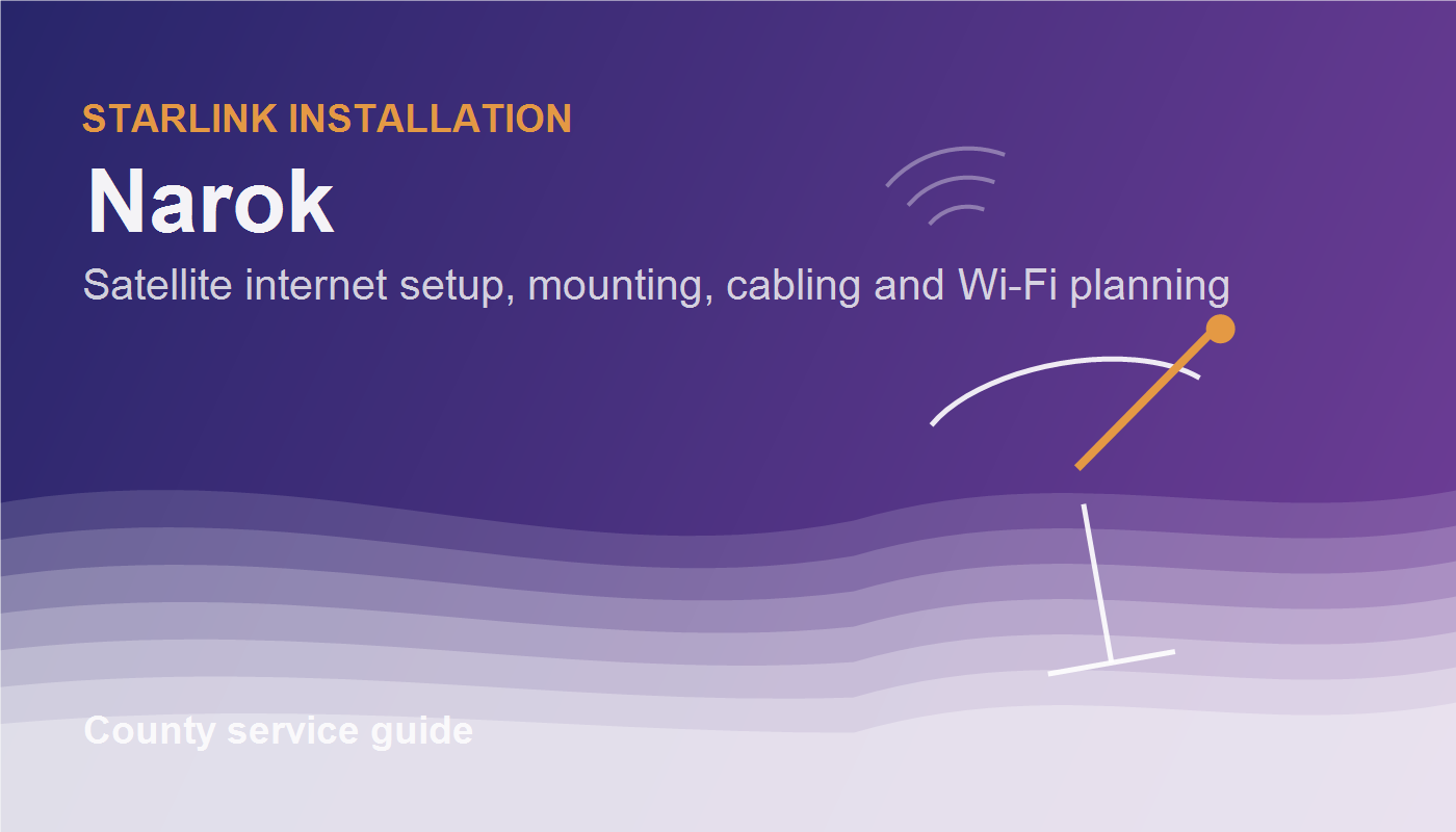 Starlink Installation in Narok service image