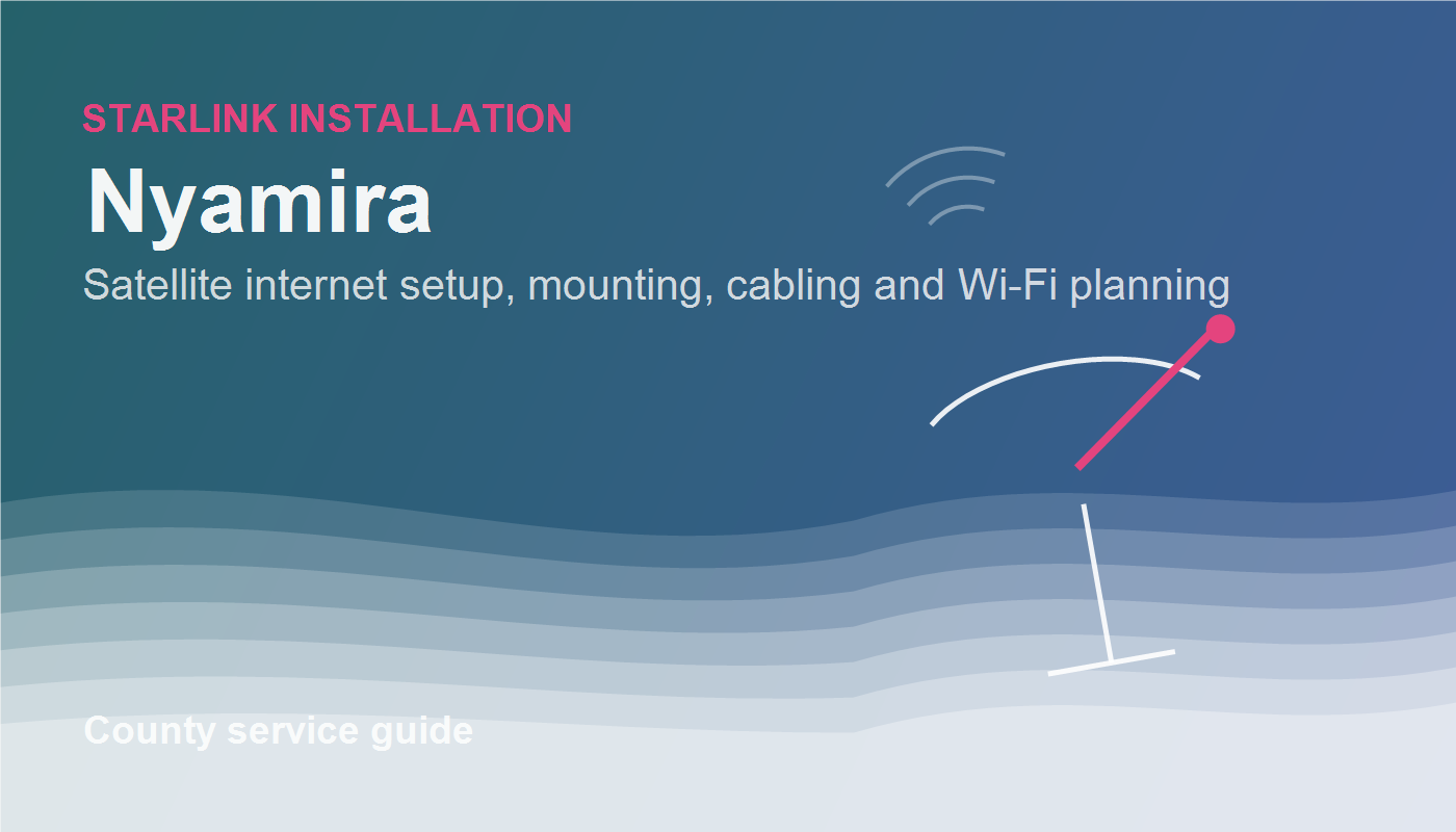 Starlink Installation in Nyamira service image