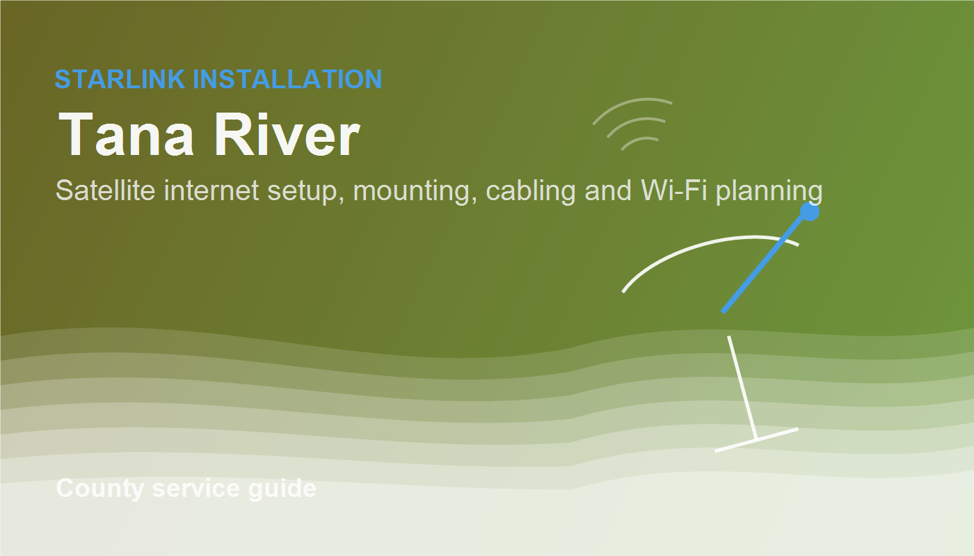 Starlink Installation in Tana River service image