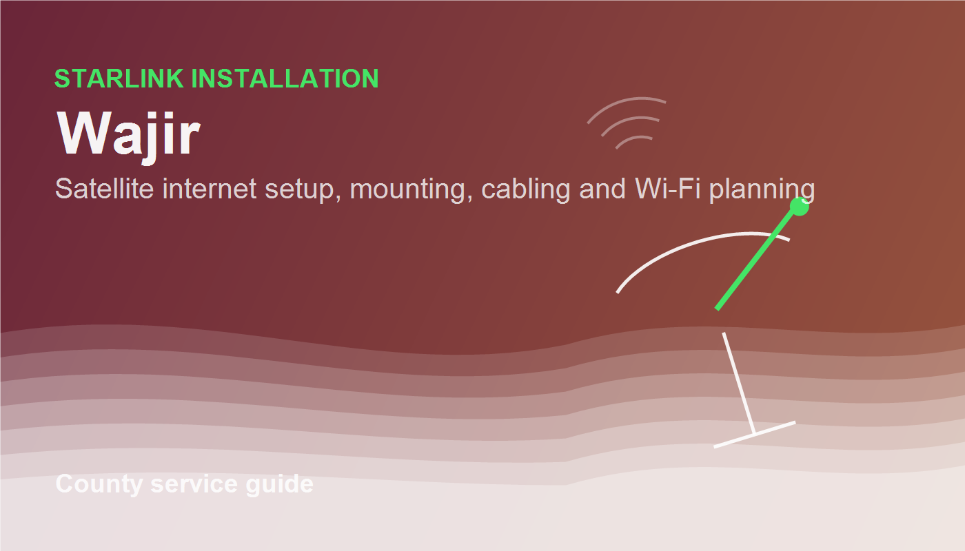 Starlink Installation in Wajir service image